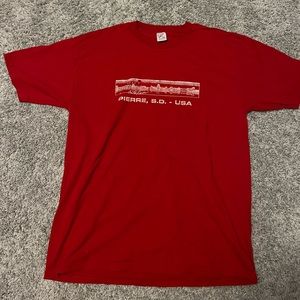Pierre riverboat vintage 90s tee made USA SIZE large